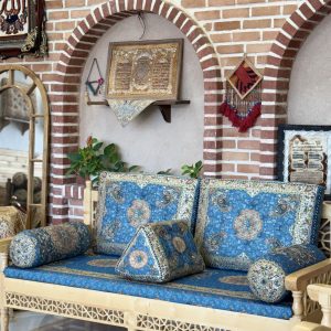 ست 6 تکه افشار آبی