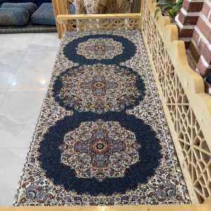 تشک طرح بهشت سورمه ای