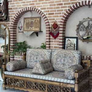 ست سنتی 6 تیکه بهشت نسکافه ای