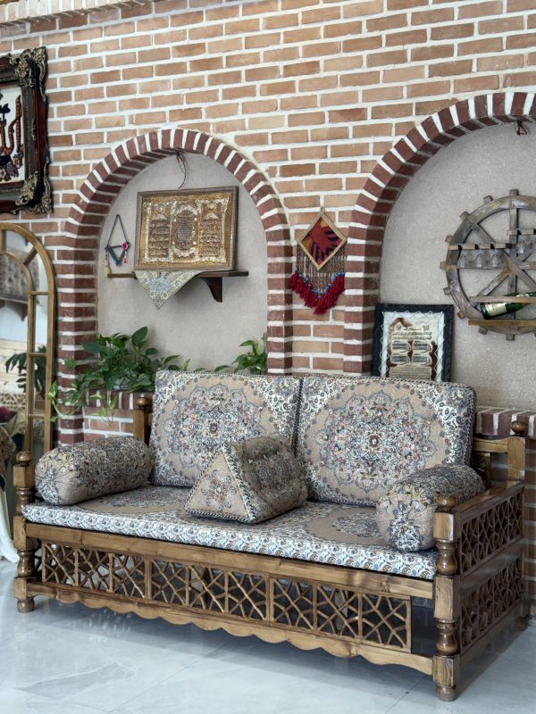 ست سنتی 6 تیکه بهشت نسکافه ای
