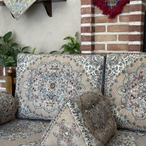 پشتی مثلثی بهشت نسکافه ای