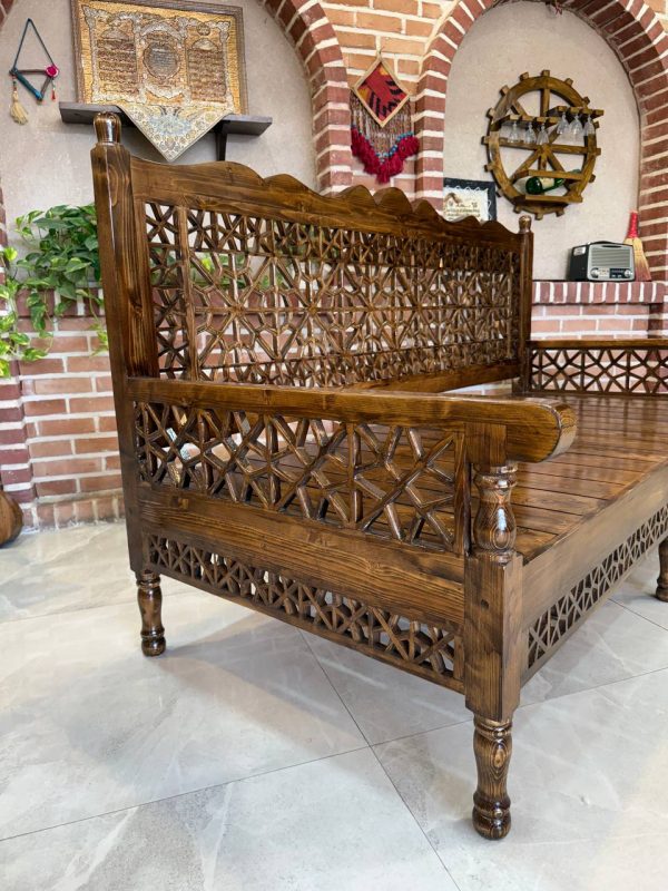 ست مبلمان چوبی هخامنشی 8 نفره - Image 3