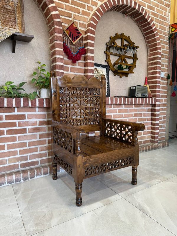 ست مبلمان چوبی هخامنشی 8 نفره - Image 4